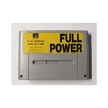 Jogo Full Power - Usado - Super Famicom