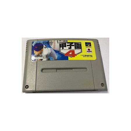 Jogo Koushien 4 - Usado - Super Famicom