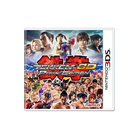 Jogo Tekken 3D Prime Edition - 3DS - Usado