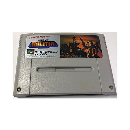 Jogo Militia - Usado - Super Famicom