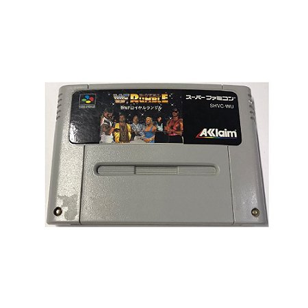 Jogo WWF Royal Rumble - Usado - Super Famicom