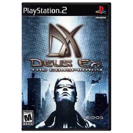 Jogo Deus Ex The Conspiracy - PS2 - Usado*