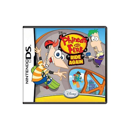 Jogo Phineas and Ferb Ride Again (Sem capa) - DS - Usado