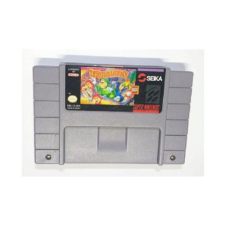 Jogo Troddlers - Super Nintendo - Usado