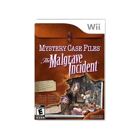 Jogo Mystery Case Files The Malgrave Incident - WII - Usado*