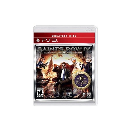 Jogo Saints Row IV National Treasure Edition - PS3 - Usado*