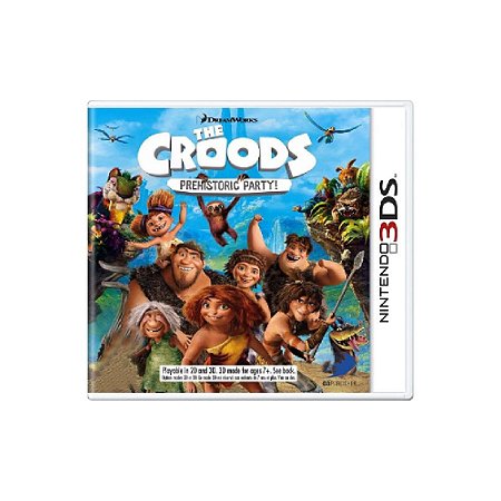 Jogo The Croods Prehistoric Party - 3DS - Usado