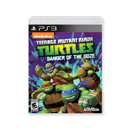 Jogo Teenage Mutant Ninja Turtles Danger of the Ooze - PS3 - Usado*