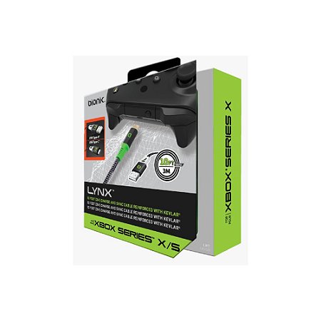 Cabo USB-C Lynx 3mts para Xbox Series - Bionik