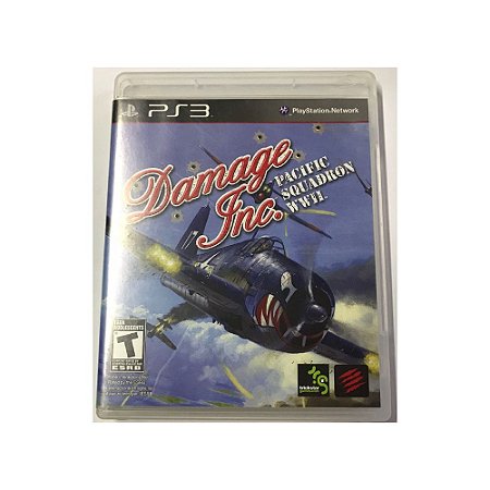 Jogo Damage Inc Pacific Squadron WWII - PS3 - Usado*