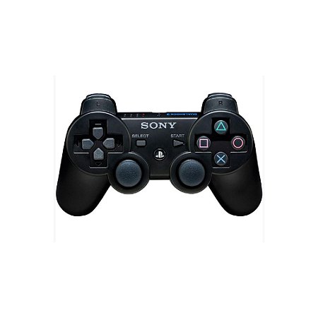 Controle Sony Dualshock 3 Preto - PS3 - Usado