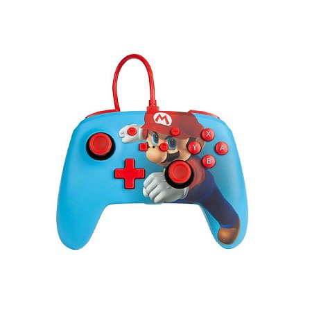 Controle com fio PowerA Mario Punch - Switch