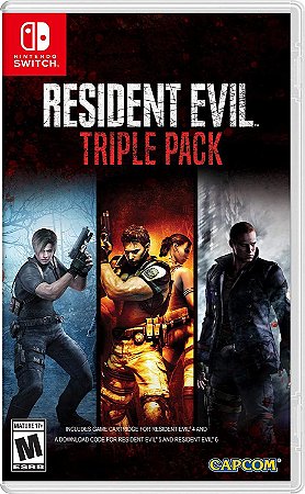 Jogo Resident Evil 4 (Triple Pack) - Switch - Usado