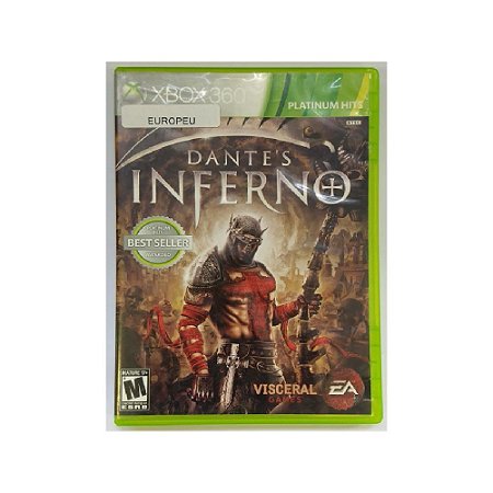 Jogo Dantes Inferno (Europeu) - Xbox 360 - Usado*