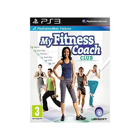 Jogo My Fitness Coach Club - PS3 - Usado