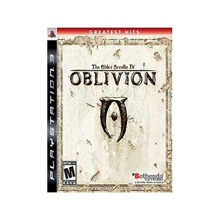 Jogo The Elder Scrolls IV Oblivion - PS3 - Usado*