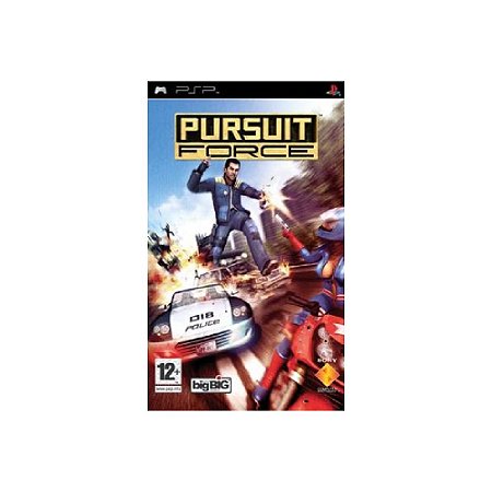 Jogo Pursuit Force - PSP - Usado*