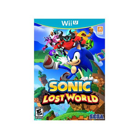 Jogo Sonic Lost World - WiiU - Usado*