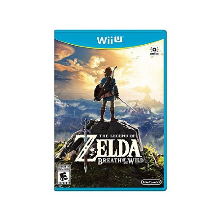 Jogo The Legend Of Zelda Breath Of The Wild - WiiU - Usado*