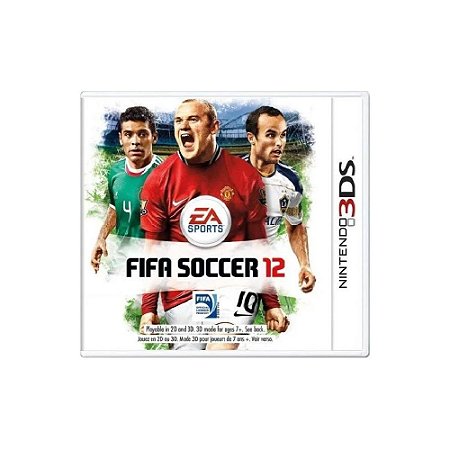 Jogo FIFA Soccer 12 - 3DS - Usado