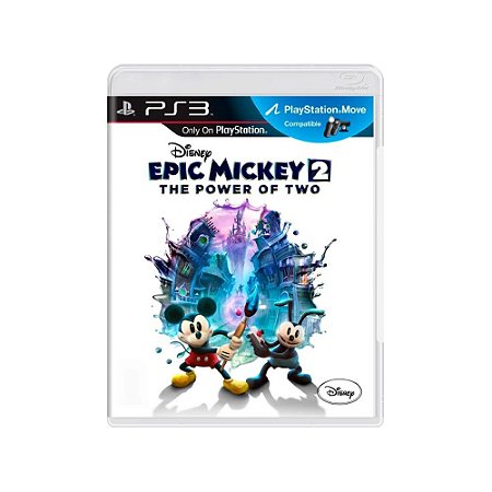 Jogo Epic Mickey 2 The Power Of Two - PS3 - Usado