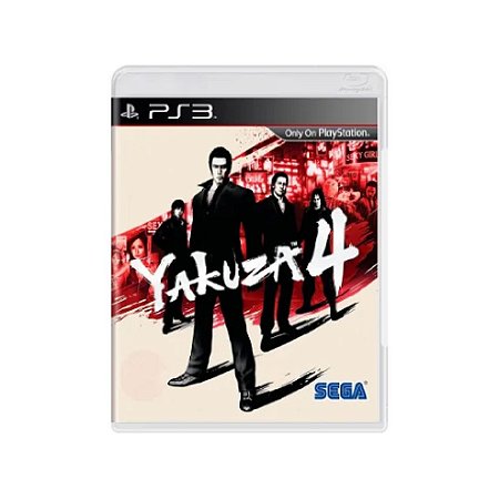 Jogo Yakuza 4 - PS3 - Usado