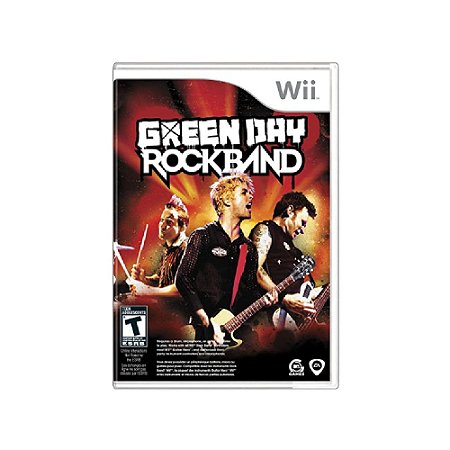Jogo Green Day Rock Band - Wii - Usado