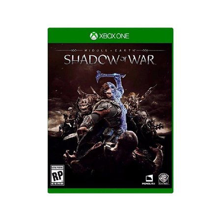 Jogo Shadow Of War (Sem Capa) - Xbox One - Usado