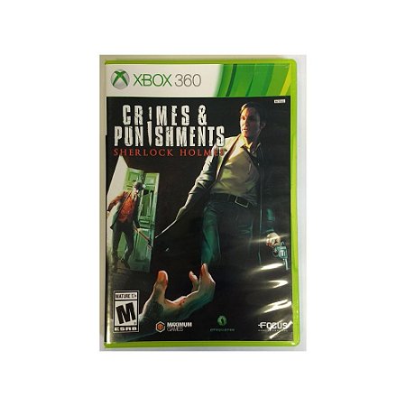 Jogo Crimes & Punishments Sherlock Holmes - Xbox 360 - Usado