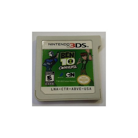 Jogo Ben 10 Omniverse (Sem Capa) - 3DS - Usado