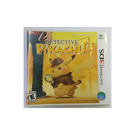 Jogo Detective Pikachu -3DS - Usado
