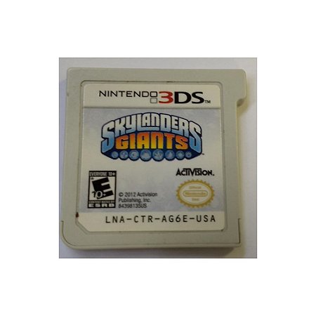 Jogo Skylanders Giants (Sem Capa) - Nintendo 3DS - Usado