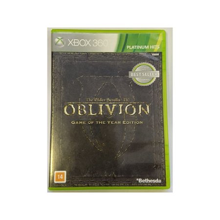 Jogo The Elder Scrolls IV Oblivion GOTY - Xbox 360 - Usado*