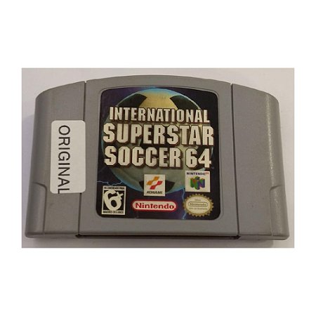 Jogo International Superstar Soccer 64 - Nintendo 64 - Usado