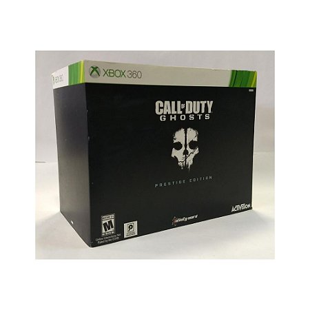 Jogo Call Of Duty Ghosts Prestige Edition (INCOMPLETO) - Xbox 360 - Usado *