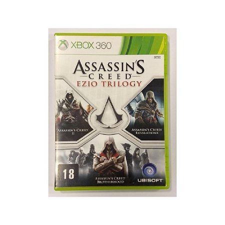Jogo Assassin's Creed Ezio Trilogy - Xbox 360 - Usado