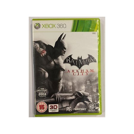 Jogo Batman Arkham City - Xbox 360 - Usado