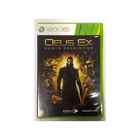 Jogo Deus Ex Human Revolution - Xbox 360 - Usado