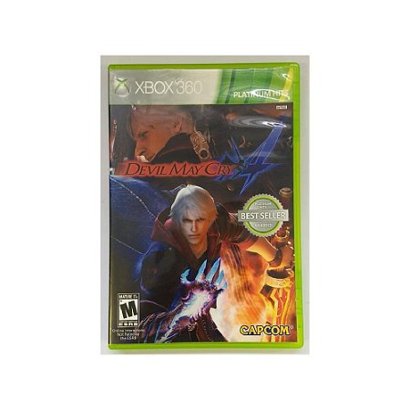 Promo30 - Jogo Devil May Cry 4 - Xbox 360 - Usado