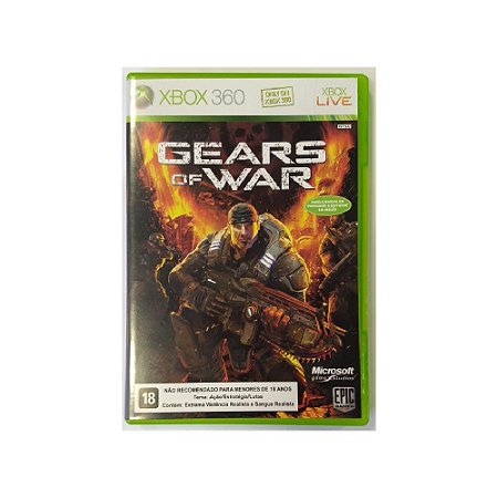 Jogo Gears of War - Xbox 360 - Usado