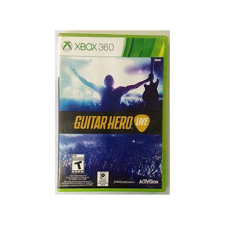 Jogo Guitar Hero Live - Xbox 360 - Usado