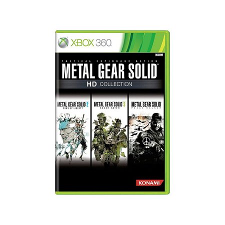 Jogo Metal Gear Solid Hd Collection - Xbox 360 - Usado