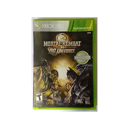 Jogo Mortal Kombat Vs DC Universe - Xbox 360 - Usado