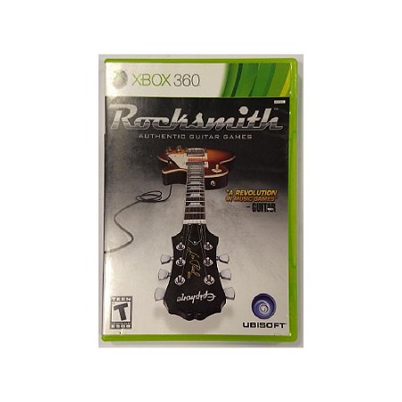 Jogo Rocksmith (Sem Cabo) - Xbox 360 - Usado
