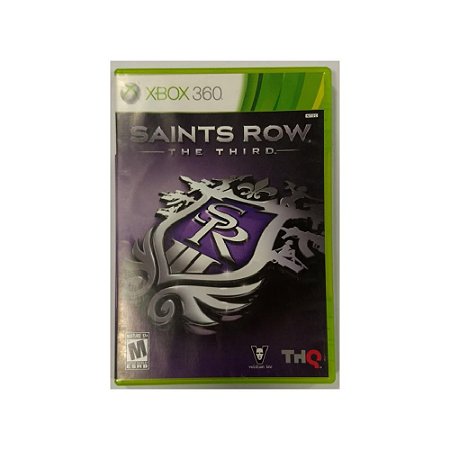 Jogo Saints Row The Third - Xbox 360 - Usado