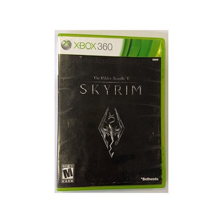 Jogo The Elder Scrolls V Skyrim - Xbox 360 - Usado