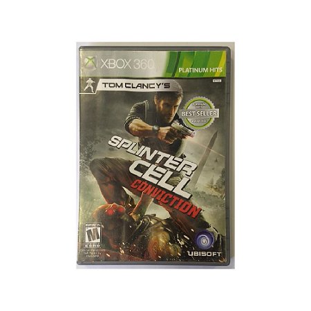 Jogo Tom Clancy's Splinter Cell Conviction - Xbox 360 - Usado