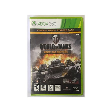 Jogo World Of Tanks - Xbox 360 - Usado