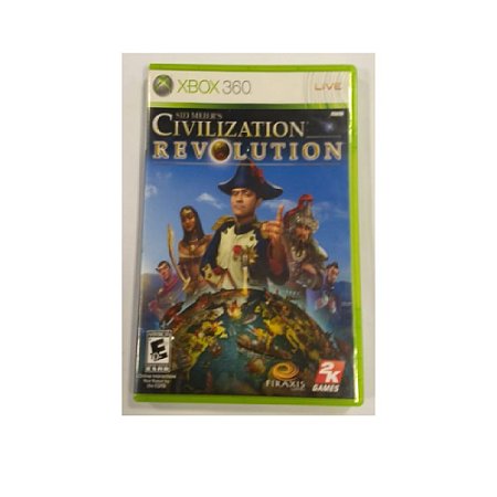 Jogo Civilization Revolution - Xbox 360 - Usado