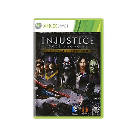 Jogo Injustice Gods Among us Ultimate Edition - Xbox 360 - Usado